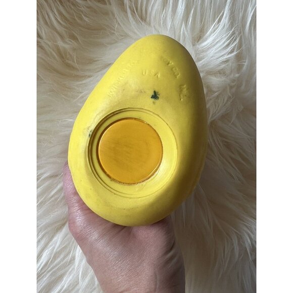 Vintage Knickerbocker Yellow Rubber Duck Duckie Ducky MADE IN THE USA - Picture 8 of 11